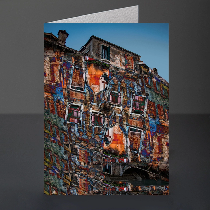 109- Venice Artwork House Grand Canal Abstract Display