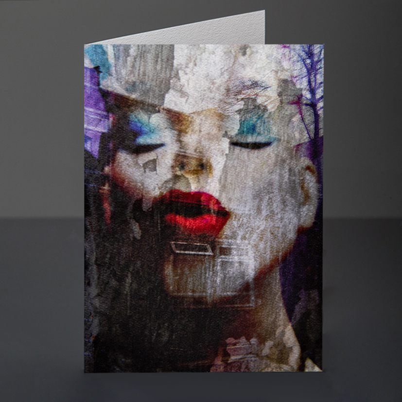 11. Faces Card Design 014-51-B