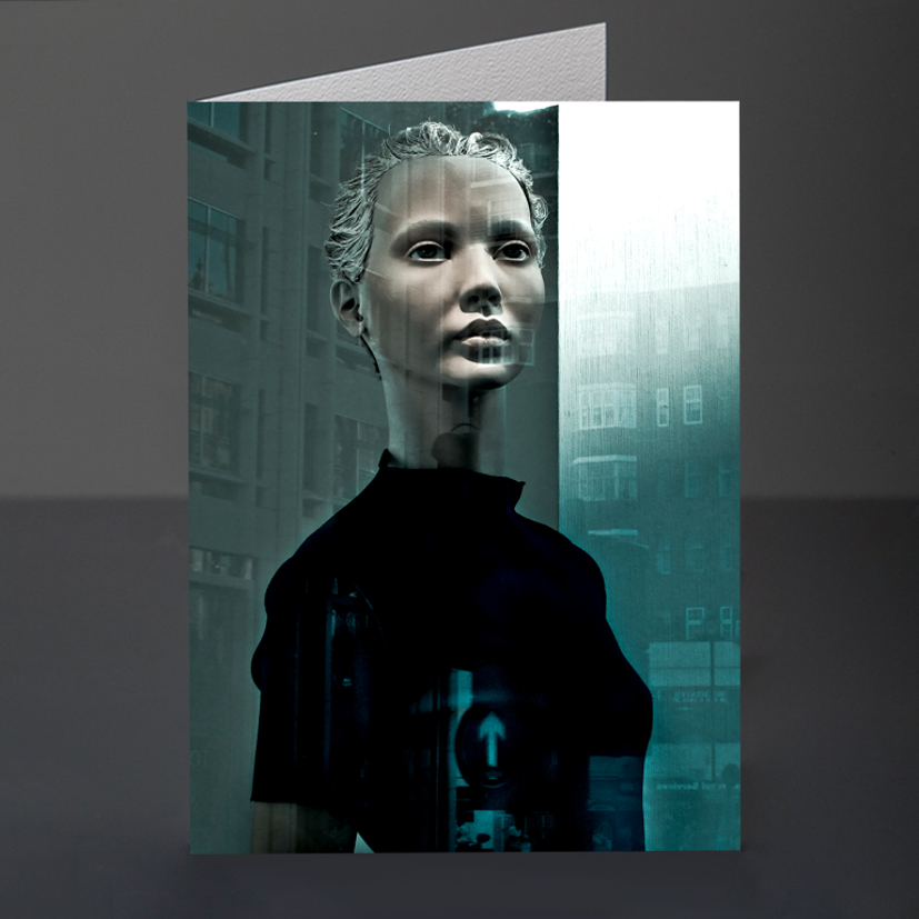 14- Faces Card Design 257 Mannequin