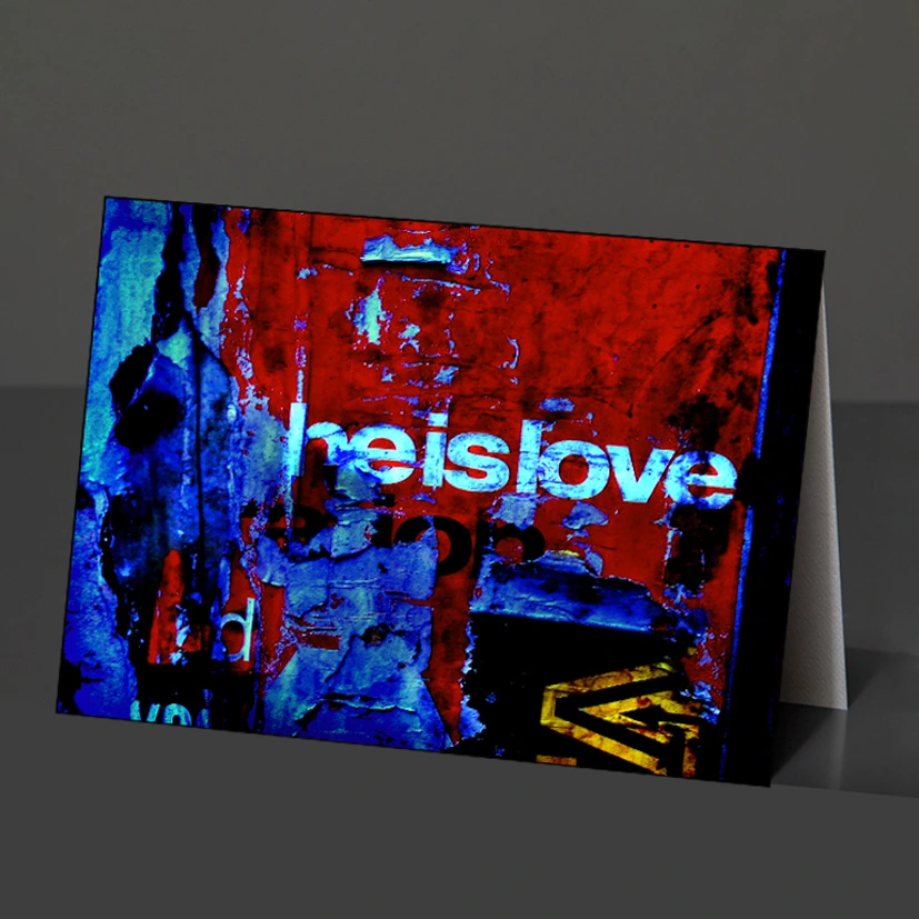 16- Card Design 146 He Is Love