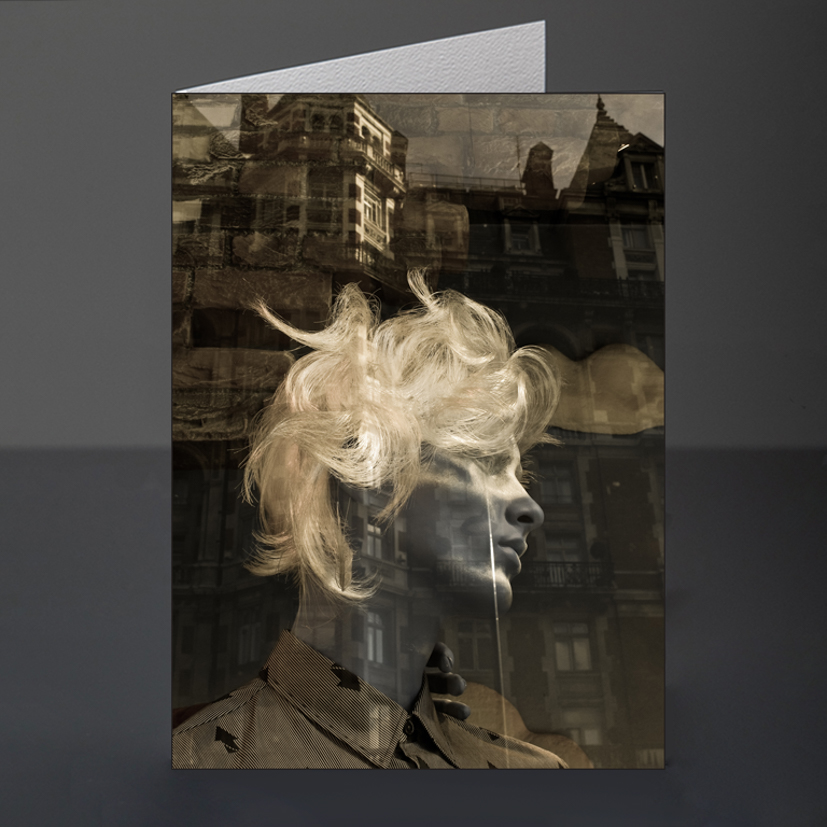 16- Faces Card Design 254 Mannequin