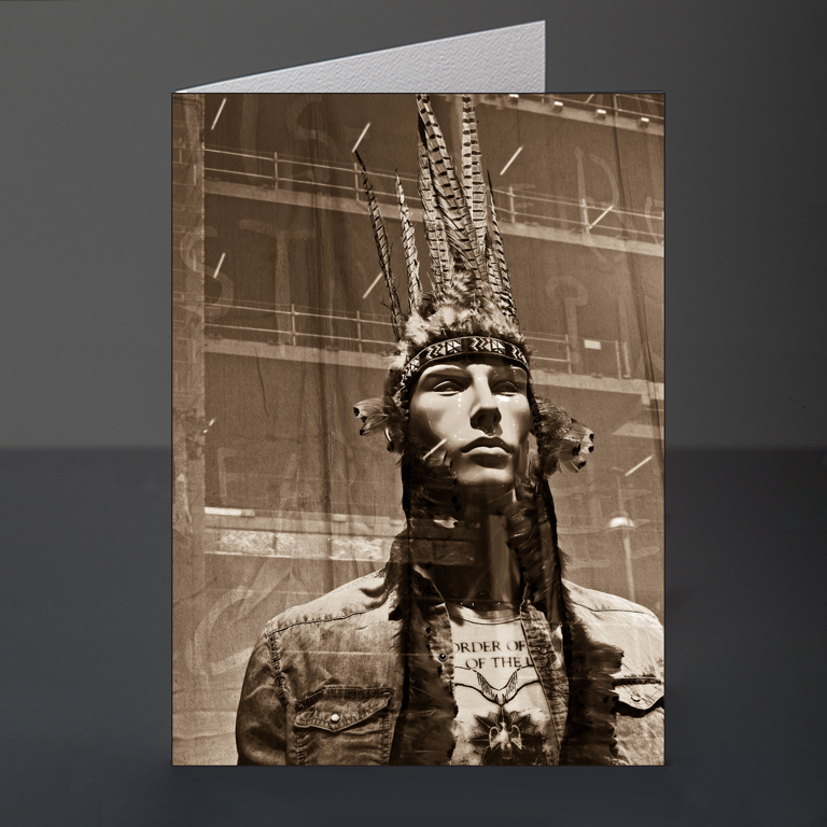 18- Faces Card Design 252 Mannequin