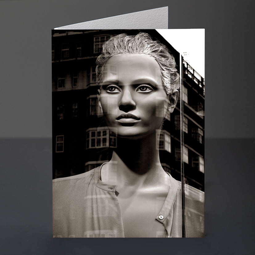 18- Faces Card Design 253 Mannequin