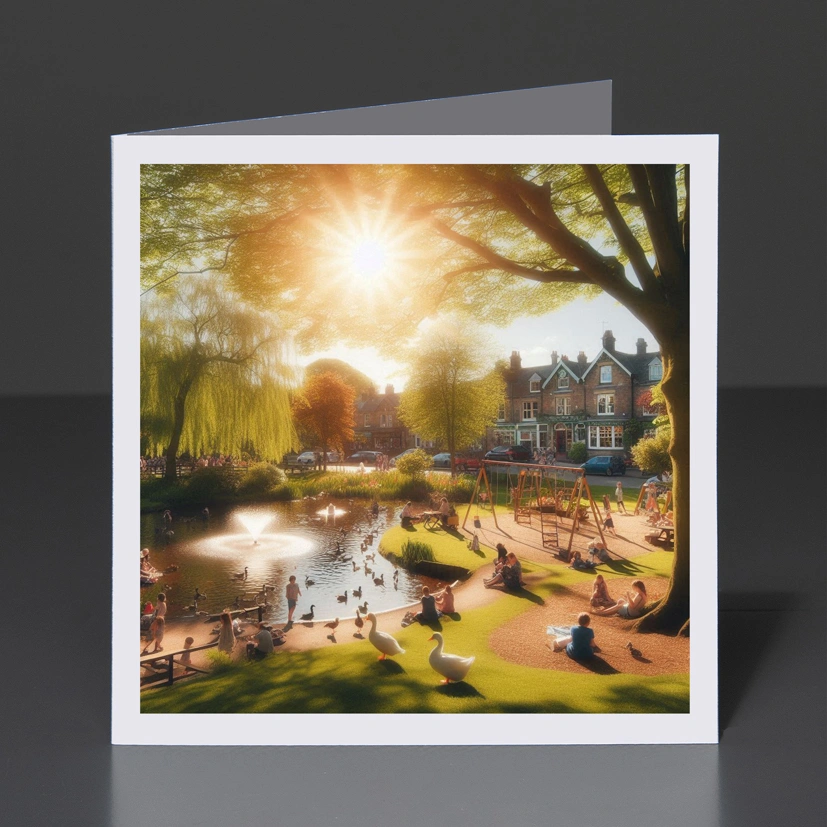18- Greeting Card Yorkshire - Rowntree Park 001