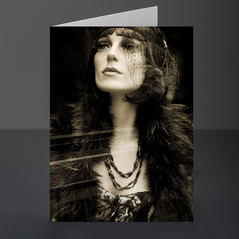 19- Faces Card Design 192 Mannequin Pola