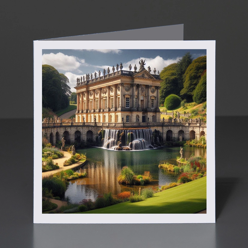 19- Greeting Card Yorkshire - Studley Water Garden 003