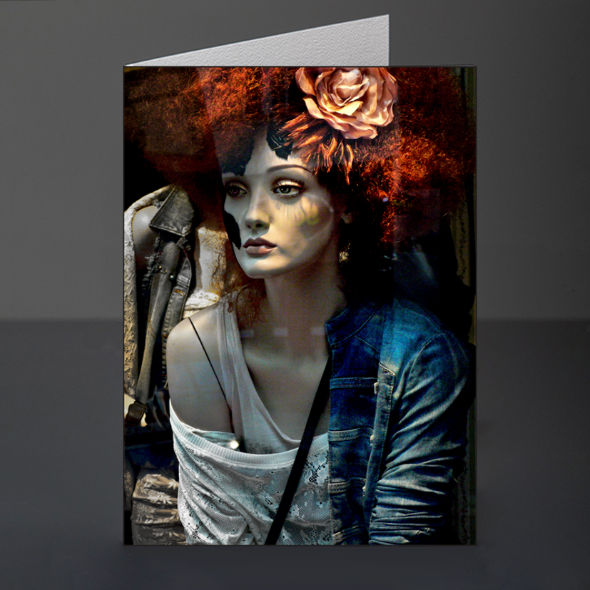 22- Faces Card Design 251 Mannequin