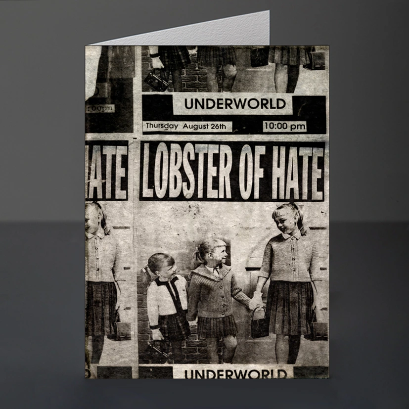 23- Card Design 215 Lobster of Hate London