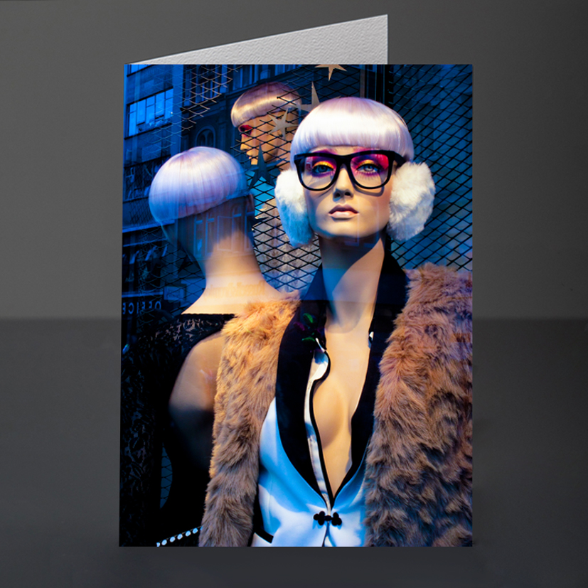 23- Faces Card Design 247 Mannequin