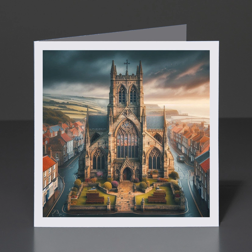 24- Greeting Card Yorkshire - Saint Marys Church 2