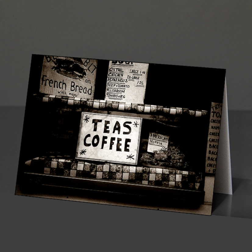 29- Card Design 275 Tea-Coffee BW