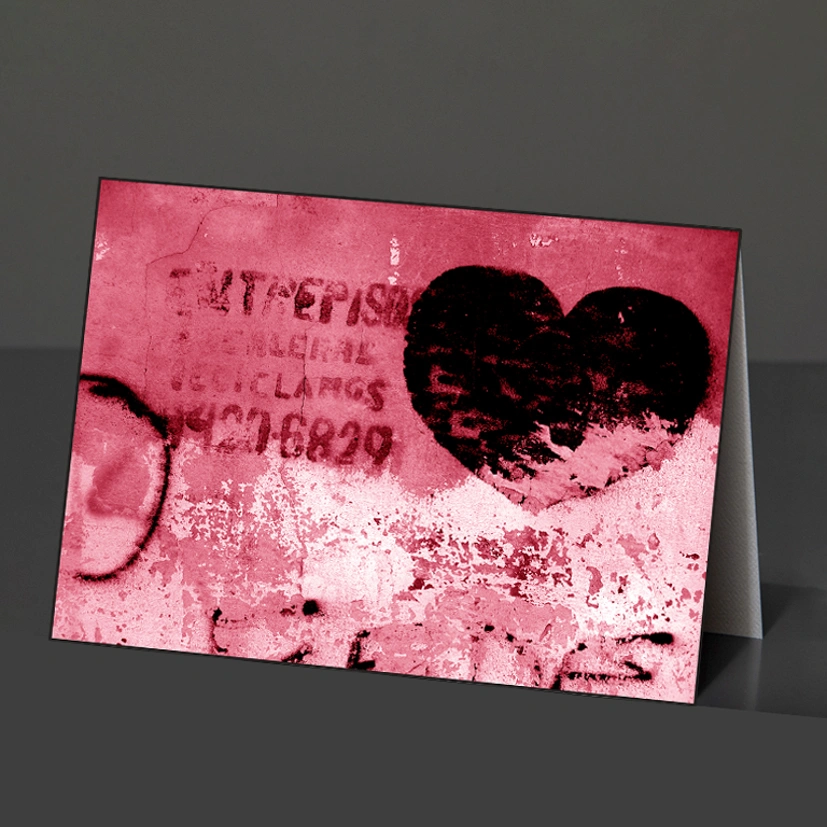 31- Card Design 277 Red Heart Argentina