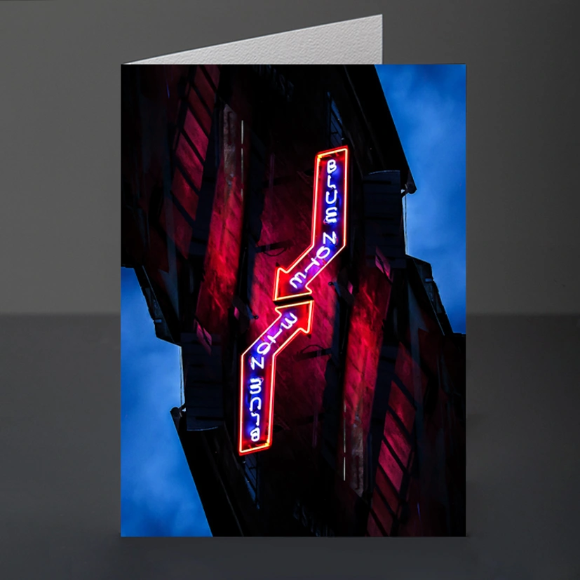 32- Card Design 204 Bluenote Bar
