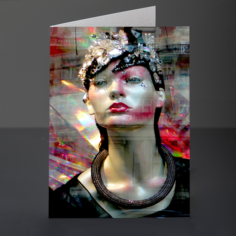 33- Faces Card Design 235 Mannequin Pola