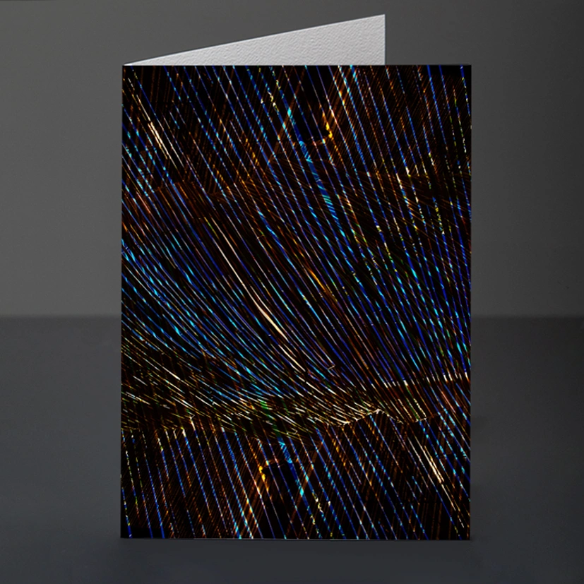 34- Card Design 221 Roof Abstract Colour