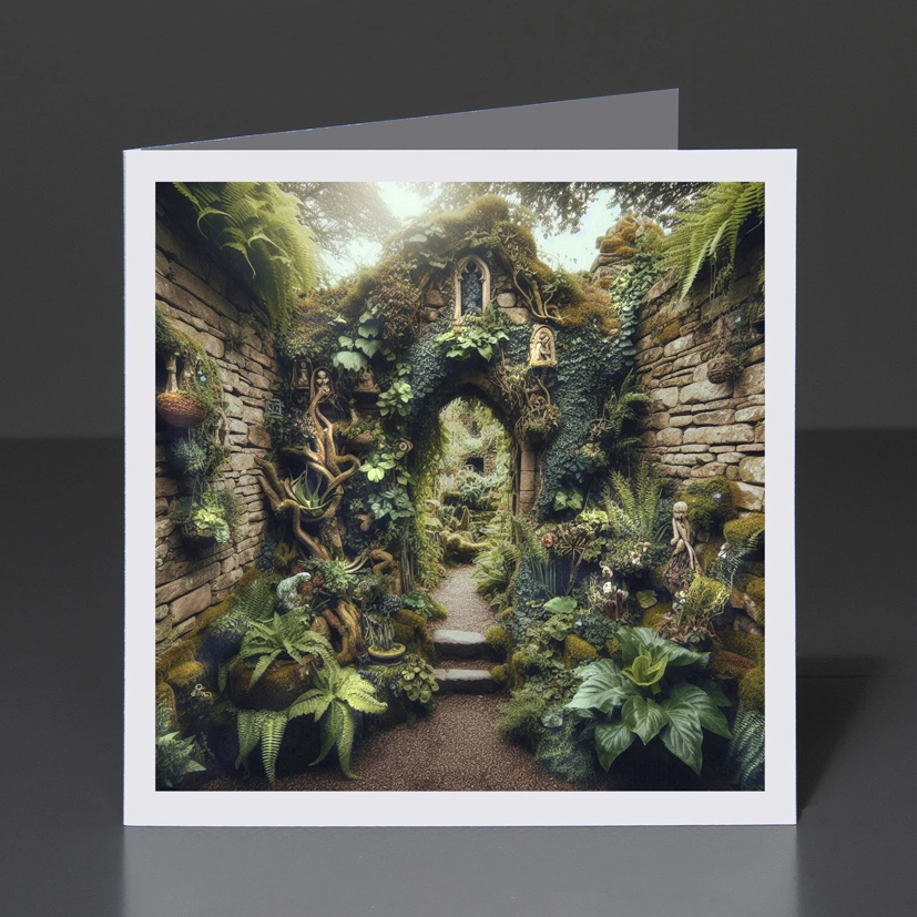 4- Greeting Card Yorkshire - The Forbidden Corner 004-A