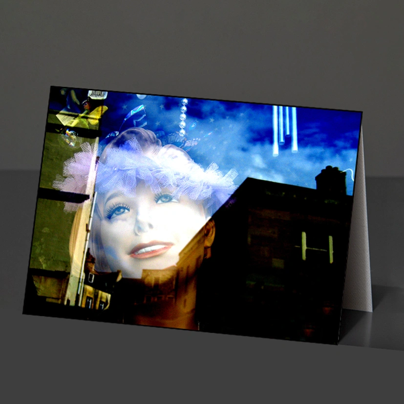42- Faces Card Design 104 Mannequin Face
