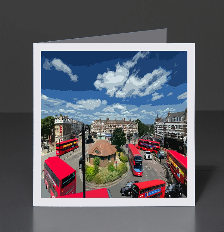 77- Display LONDON MUSWELL ROUNDABOUT V4