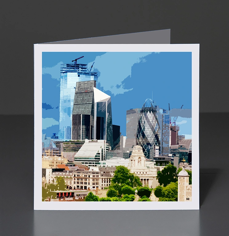 81- Display CITY of LONDON Block Colour 03-B