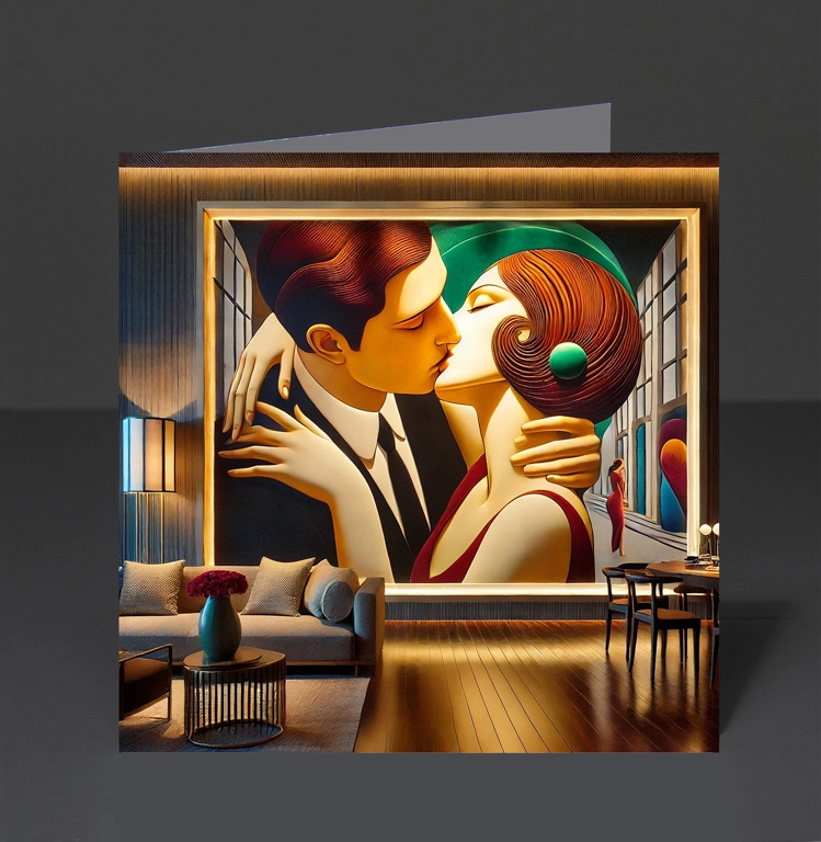 1. Romantic Couple Framed 06
