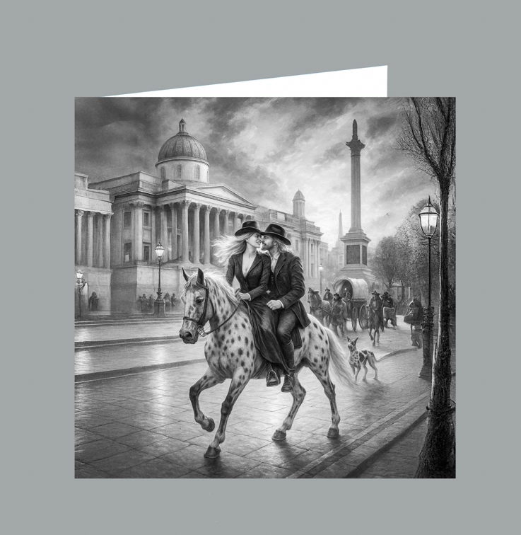 14 COWBOYS AT TRAFALGAR SQUARE V5-B1-3  DISPLAY