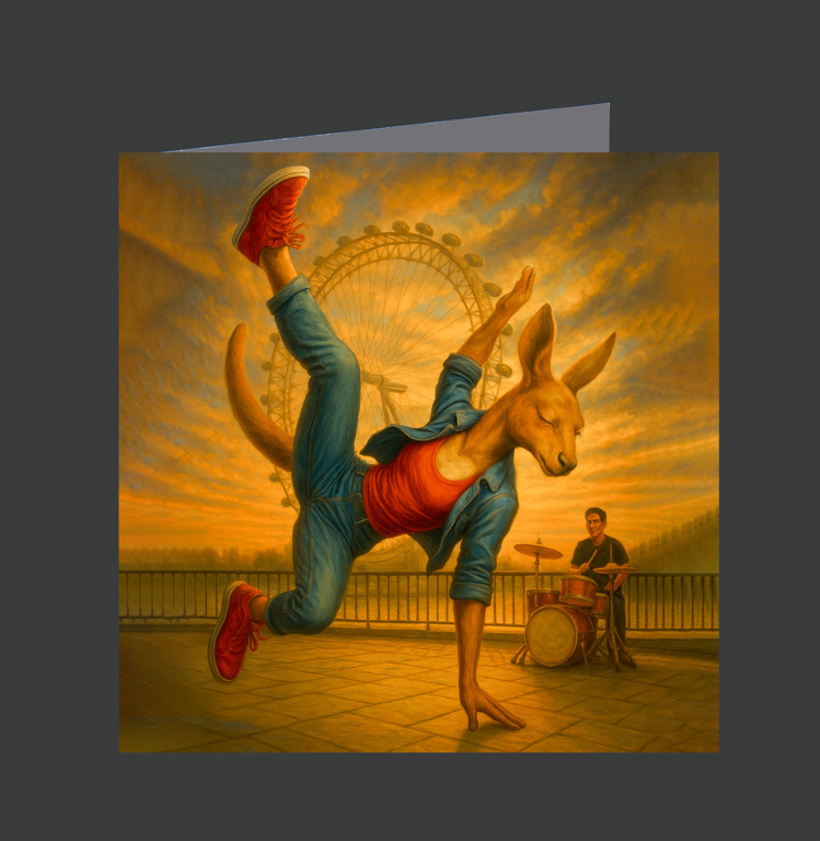20. Breakdancing Kangaroo at London Eye 10-1071