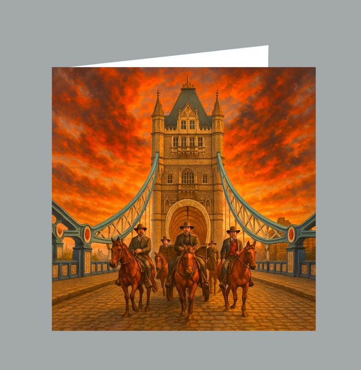21 COWBOYS ON TOWER BRIDGE V4  DISPLAY