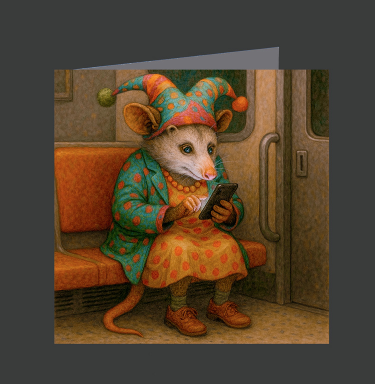 22. Granny Rat on Train 03-1021