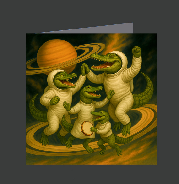 26. Aligator Family on Saturn 01-1025