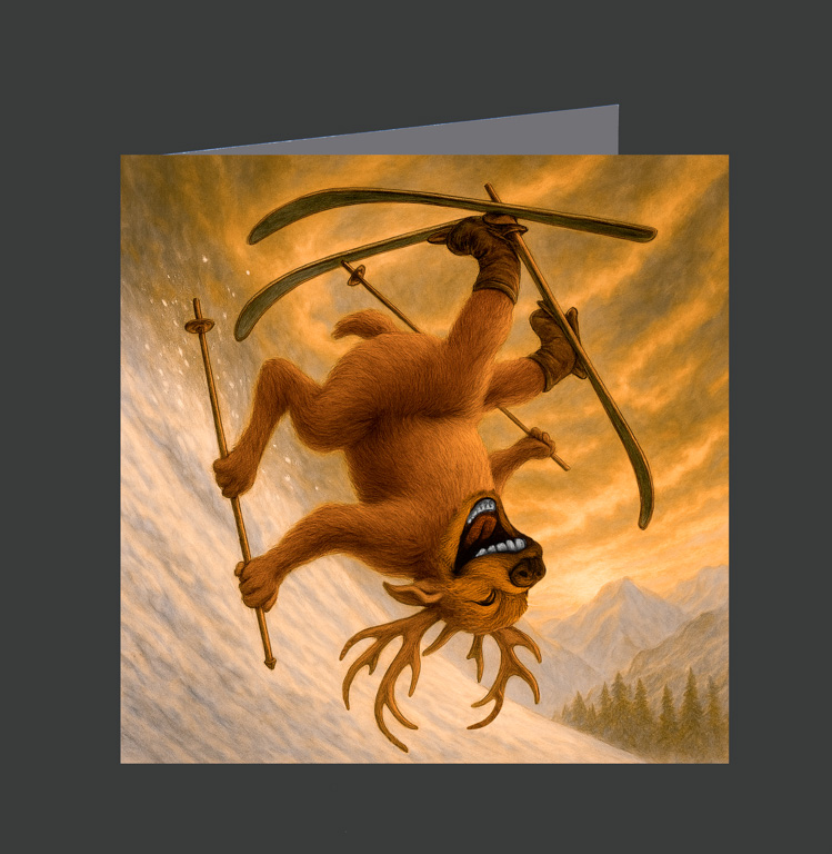 32. Reindeer Skiing 06-1041
