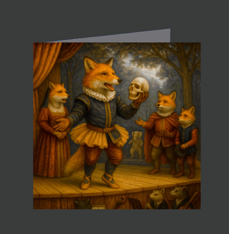 33. Fox Playing Hamlet 01-1052