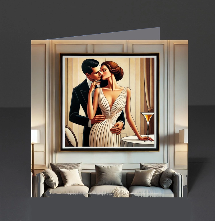 4. Romantic Couple Framed 12