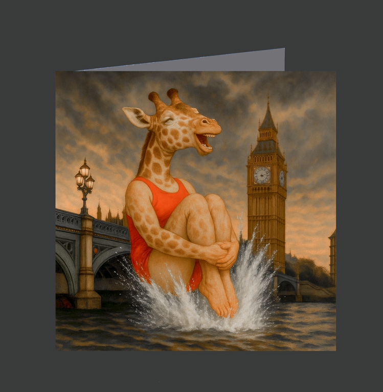 41. Giraffe Diving Westminster 03-1046
