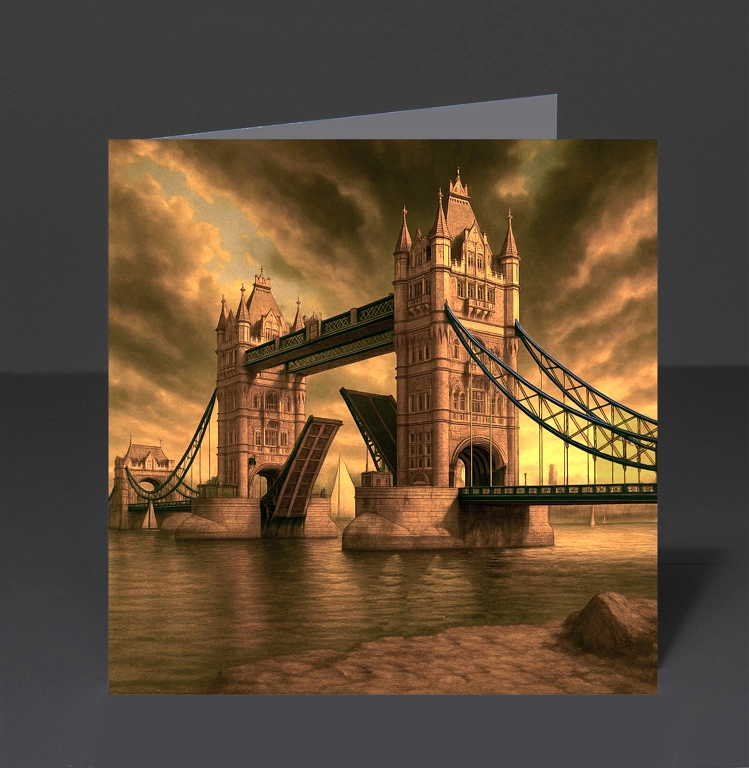 42. Tower Bridge Draw-Bridge up