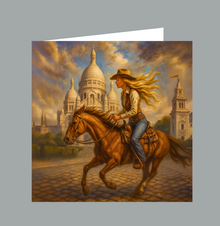 45 COWBOYS AT SACRE COEUR V11  DISPLAY