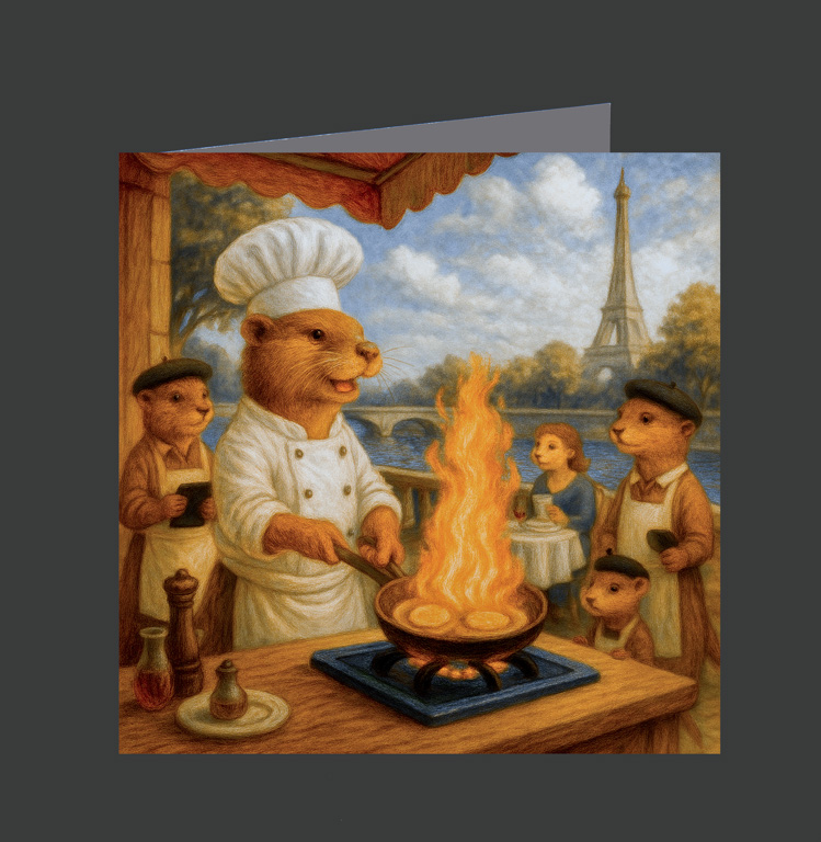 46. French Otter Chef 1054