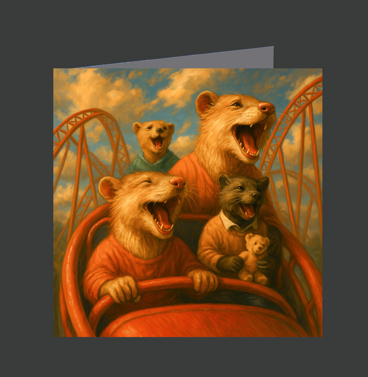 58. Weasels On A Roller Coaster 02-1032