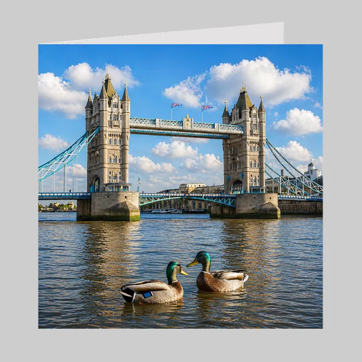 Tower Bridge and Ducks DISPLAY FF